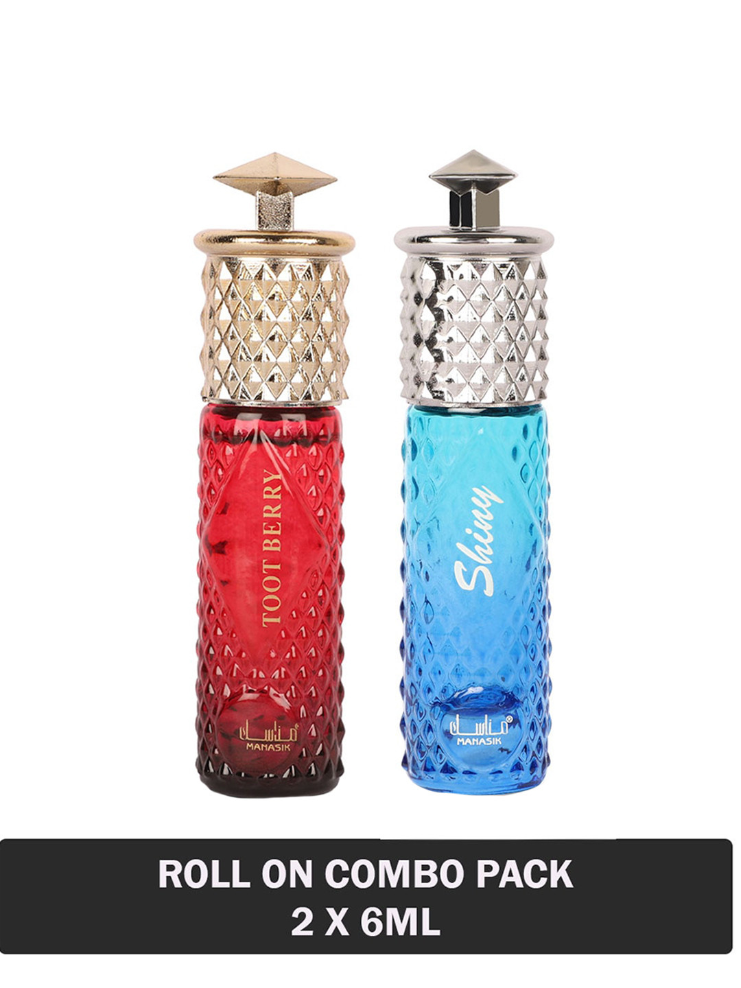 Buy MANASIK Set Of 2 Long Lasting Roll On Attars 6ml Each Toot Berry
