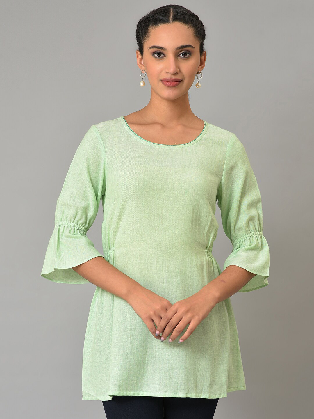 Bell sleeves kurti images clearance