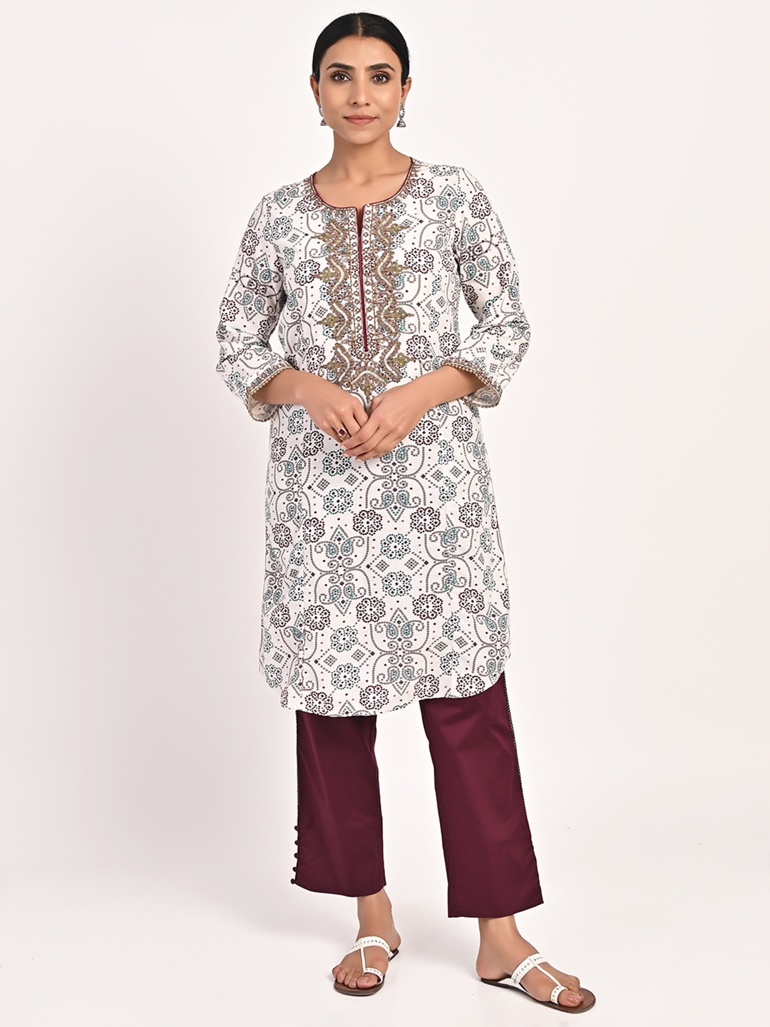 work on kurti