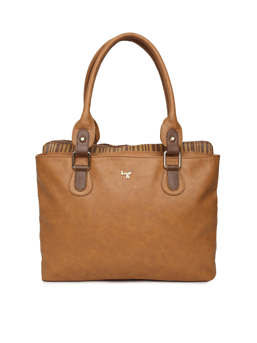 Buy Baggit Brown Solid Shoulder Bag Handbags for Women 2236349 Myntra