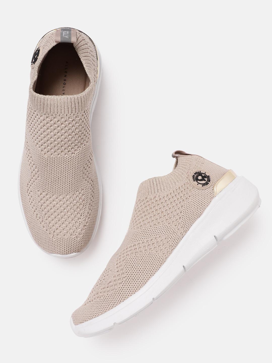 allen solly slip on shoes