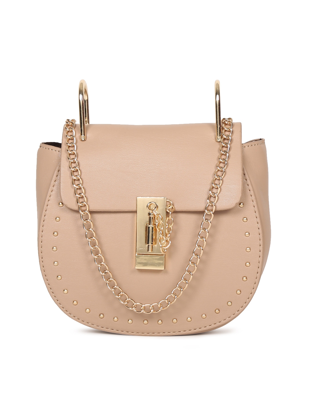 Buy DressBerry Beige Solid Sling Bag - Handbags for Women 2237189 | Myntra