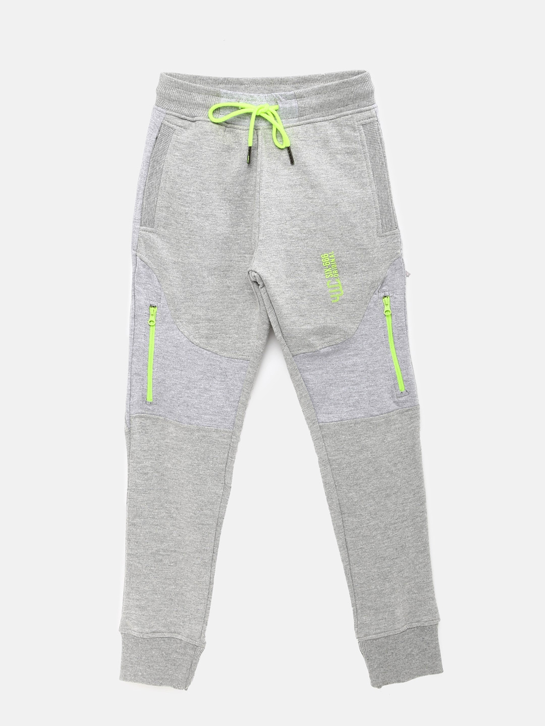 boys with grey joggers