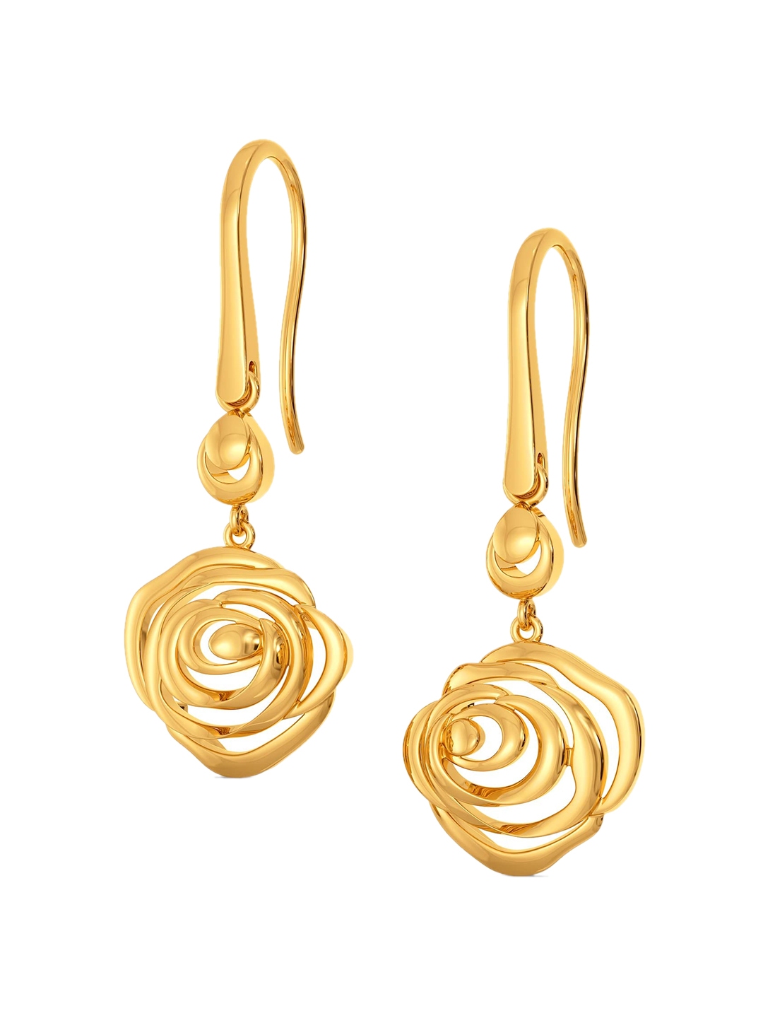 Melorra gold earrings