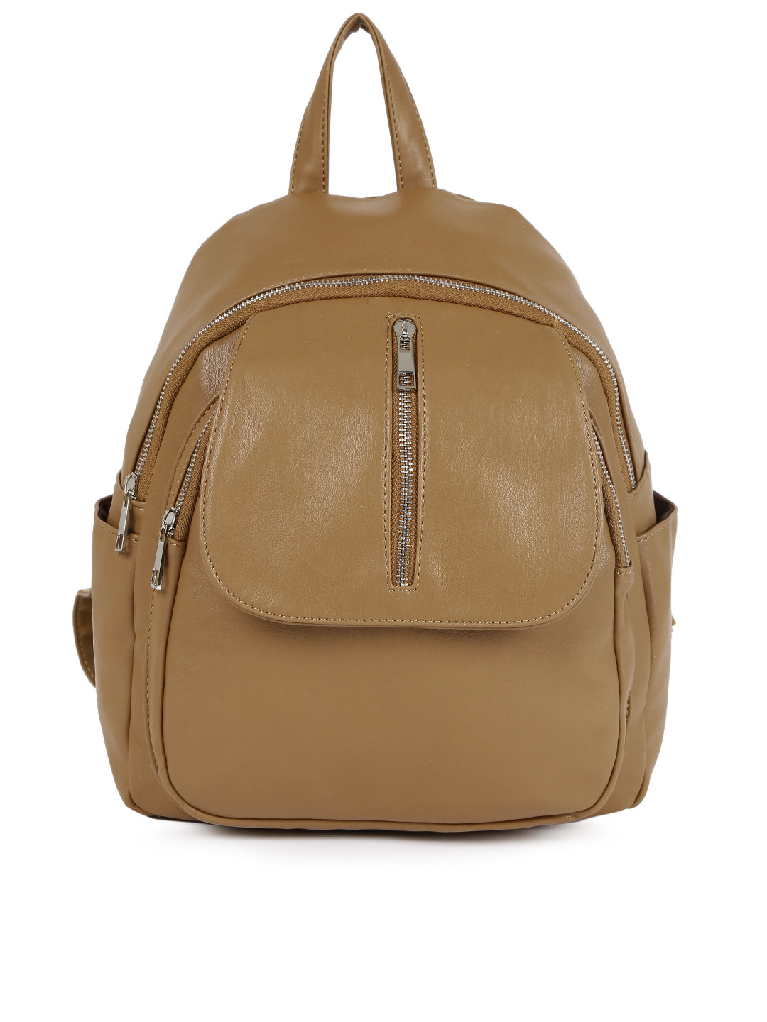 Buy Roadster Women Brown Solid Backpack Backpacks for Women 2238836