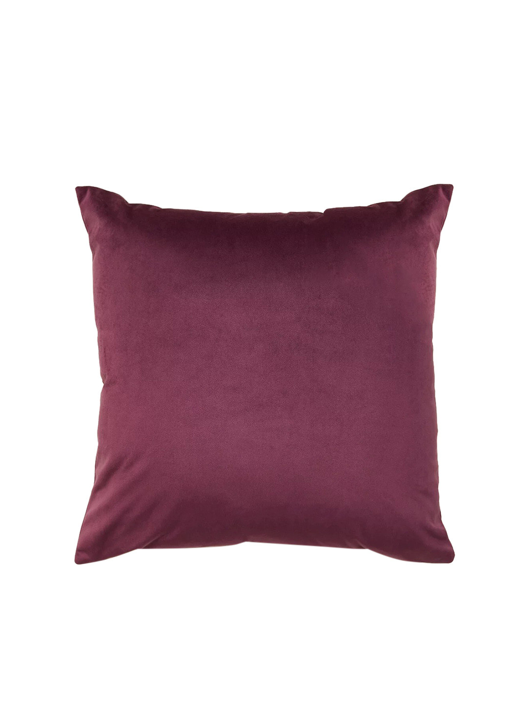 Buy Marks & Spencer Maroon Velvet Pre Filled Cushion Cushions for