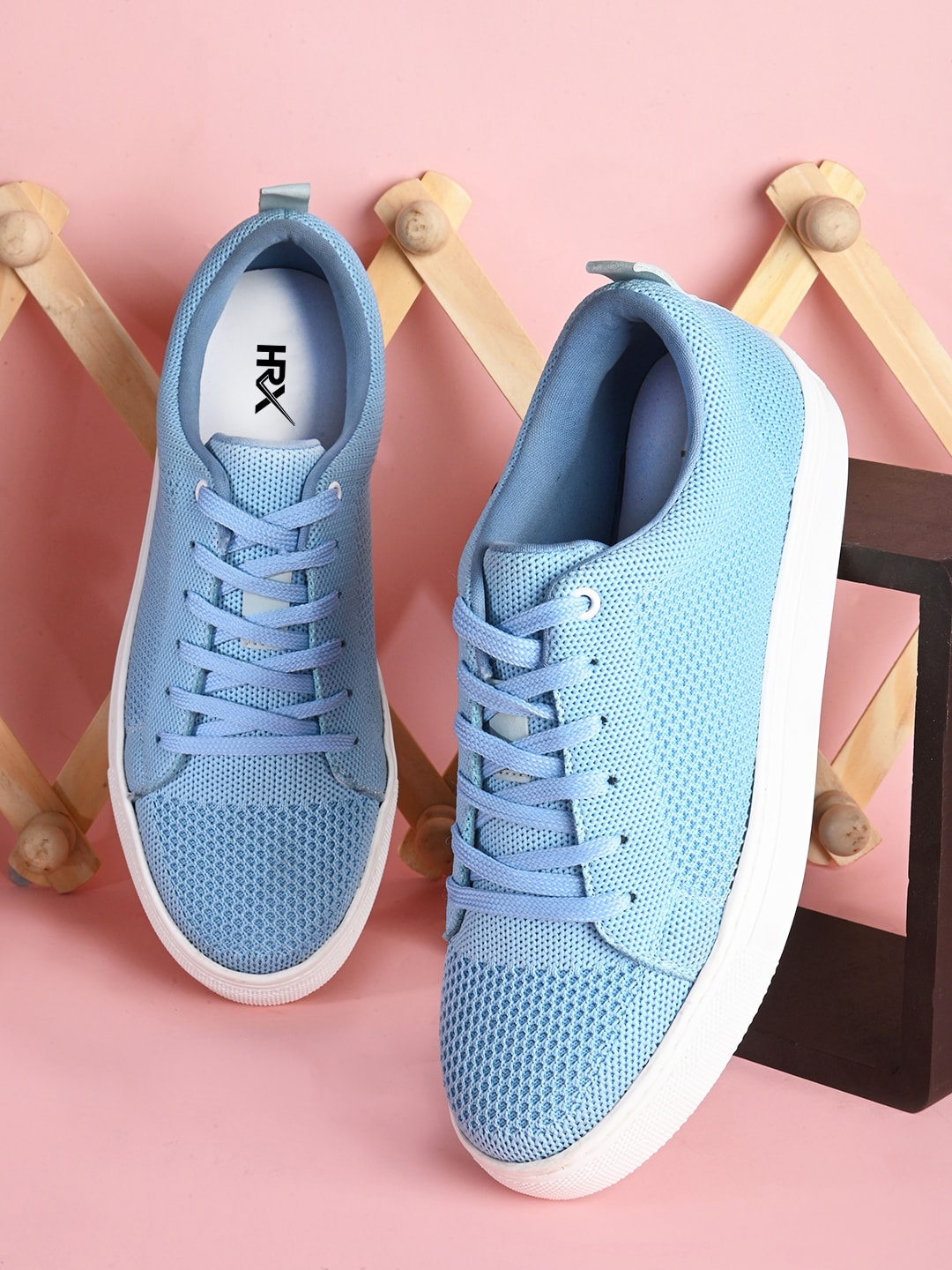 Buy HRX By Hrithik Roshan Women Woven Design Lightweight Sneakers buy-hrx-by-hrithik-roshan-women-woven-design-lightweight-sneakers