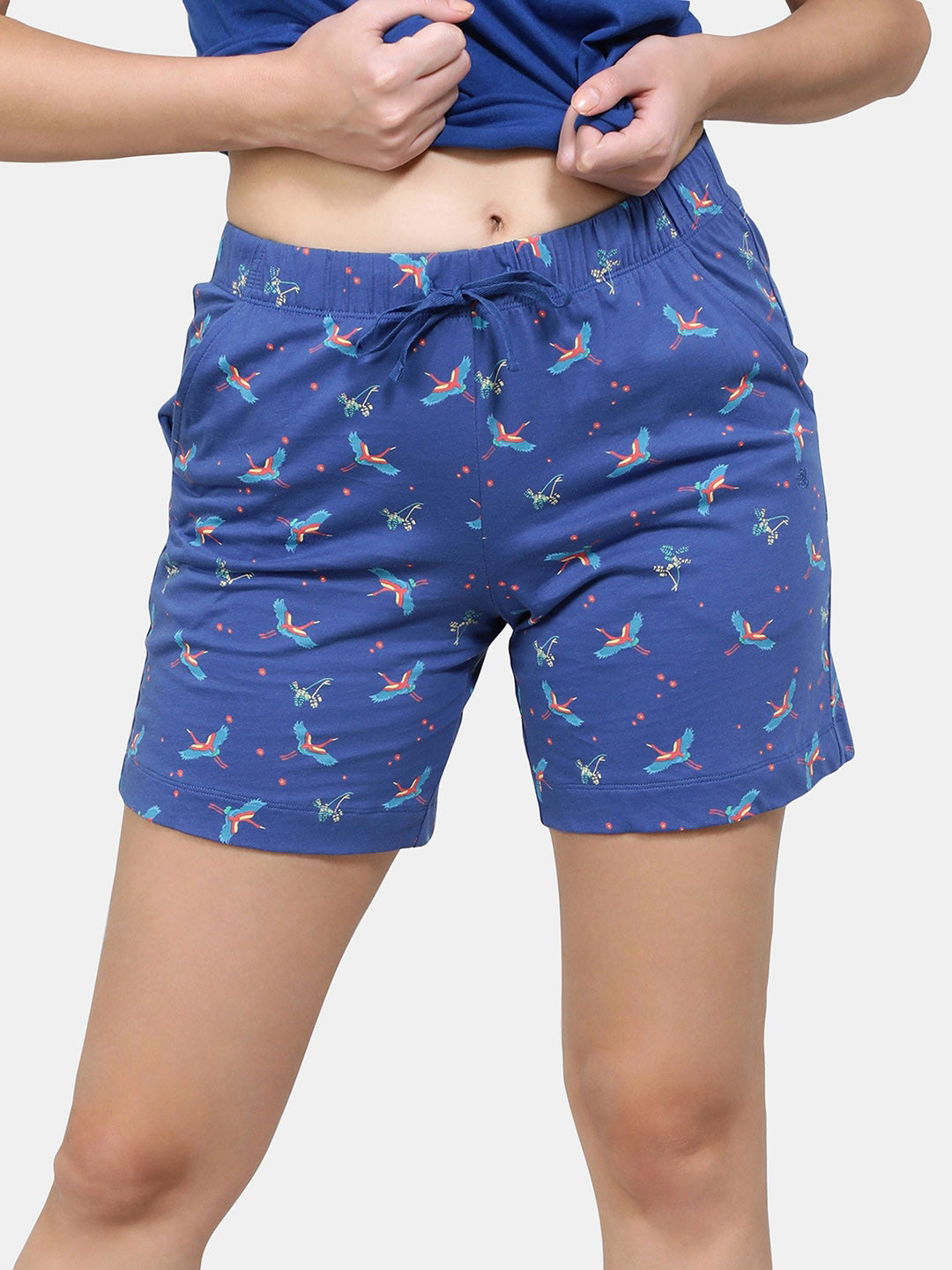 Buy Jockey Women Printed Cotton Lounge Shorts Lounge Shorts for Women