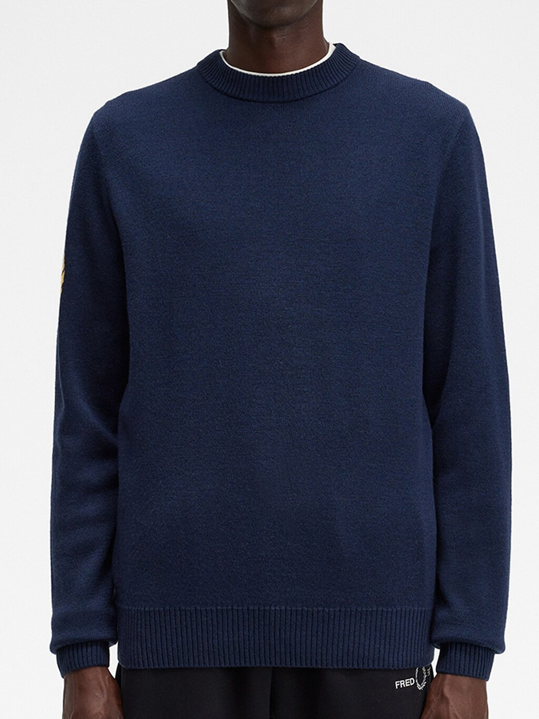 fred perry shawl neck sweater