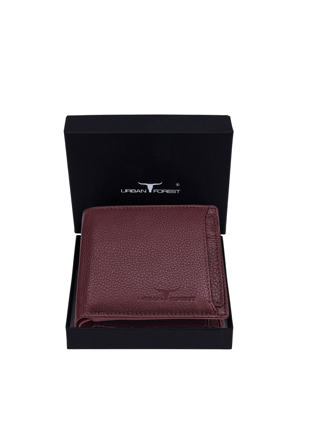 URBAN FOREST Men's Oliver Grey Leather Wallet - Bi-Fold With Multiple Card Slots And Zippered Compartment - View #14