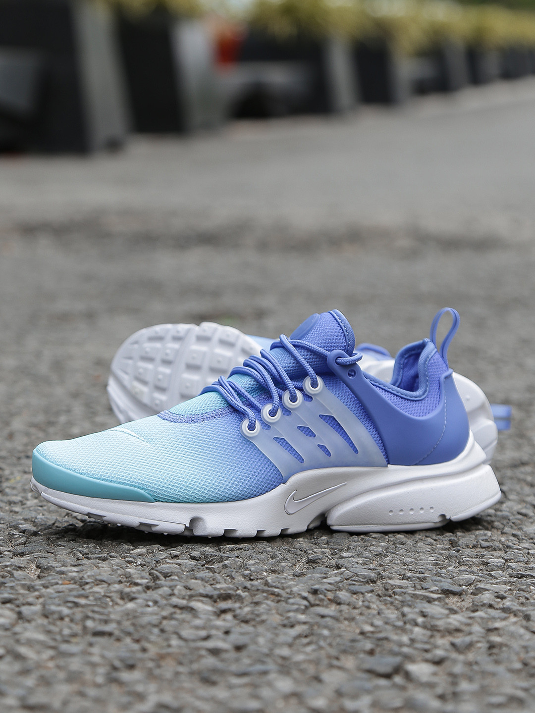 bright blue sneakers womens