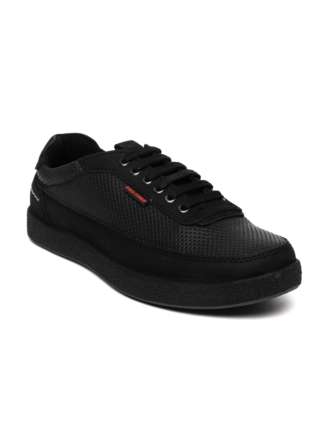 red chief powerflex black shoes
