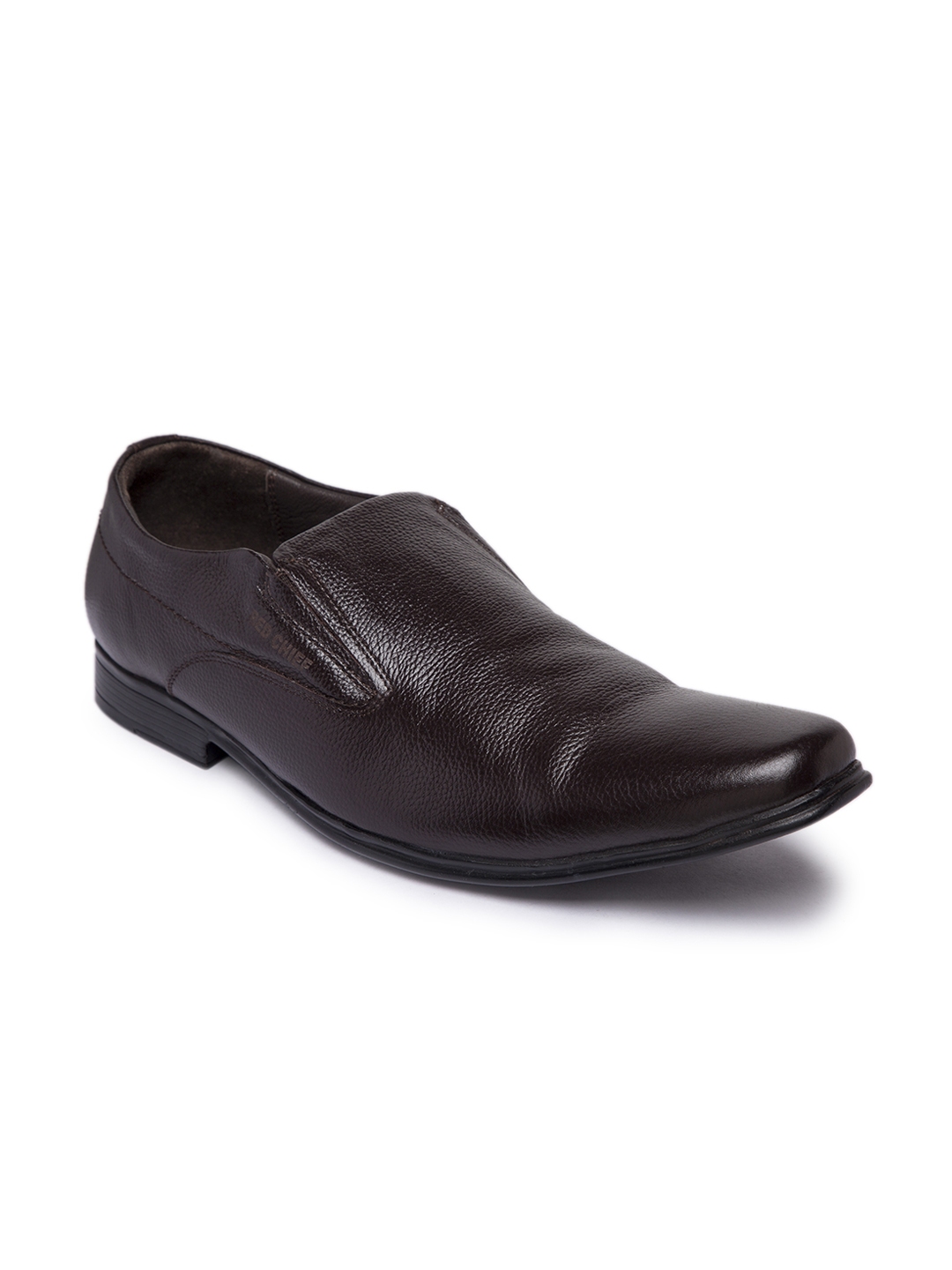 Buy Red Chief Men Brown Genuine Leather Formal Slip Ons Formal Shoes For Men 2243741 Myntra 1475