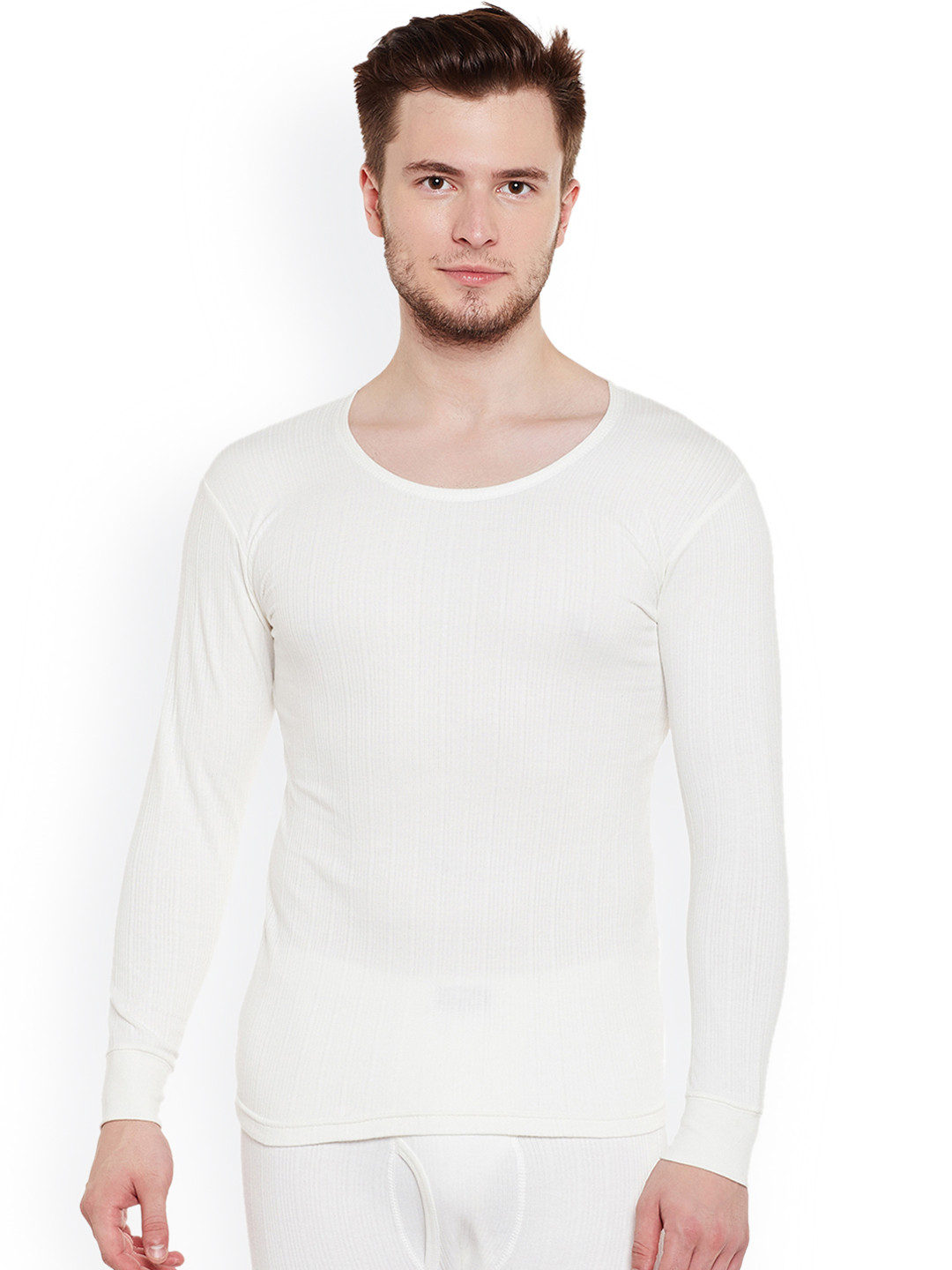 Buy NEVA Men Off White Thermal Top Thermal Tops for Men 2243826 Myntra