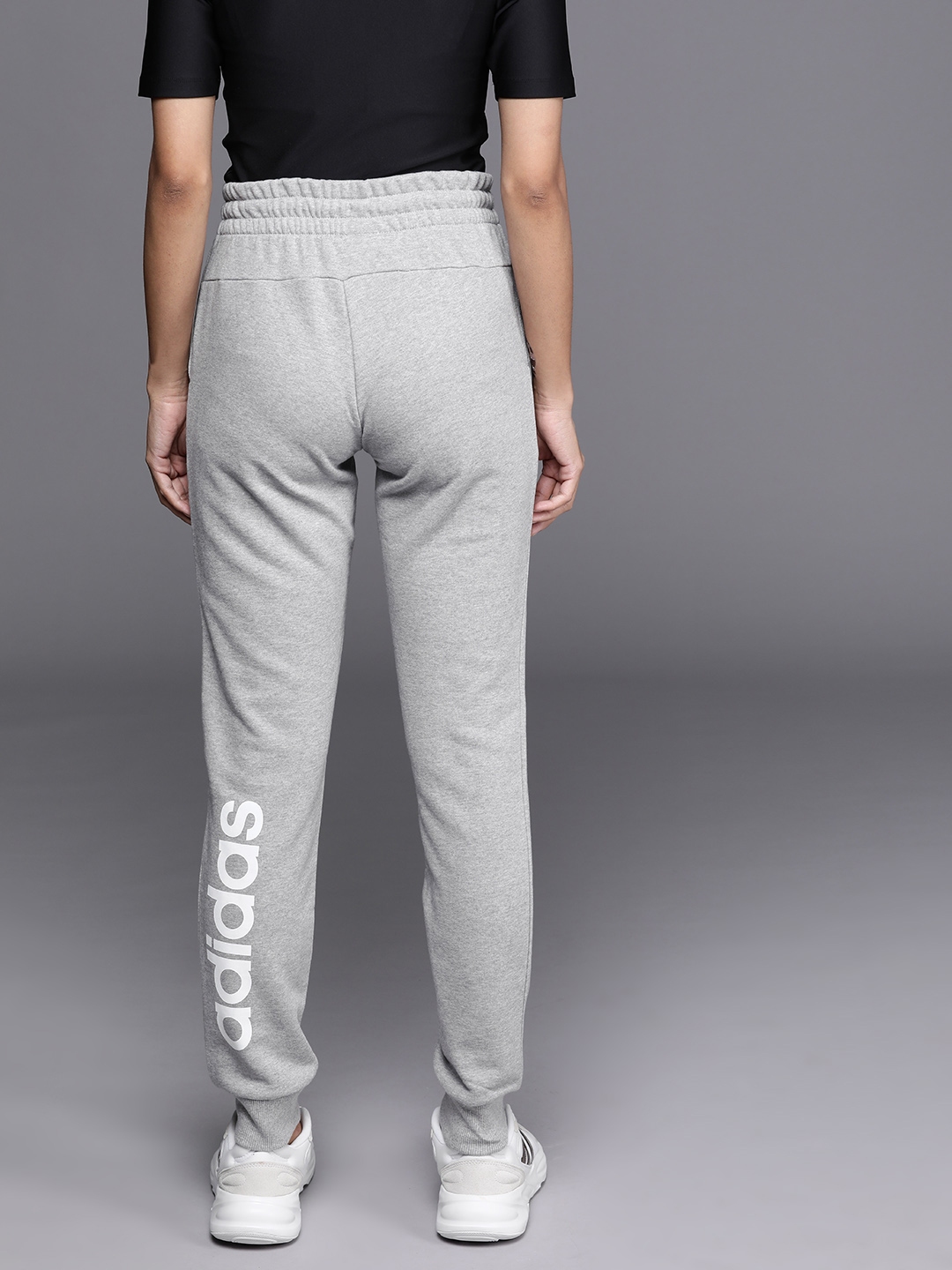Buy ADIDAS Women Pure Cotton LIN FT CF PT Slim Fit Joggers - Track ...