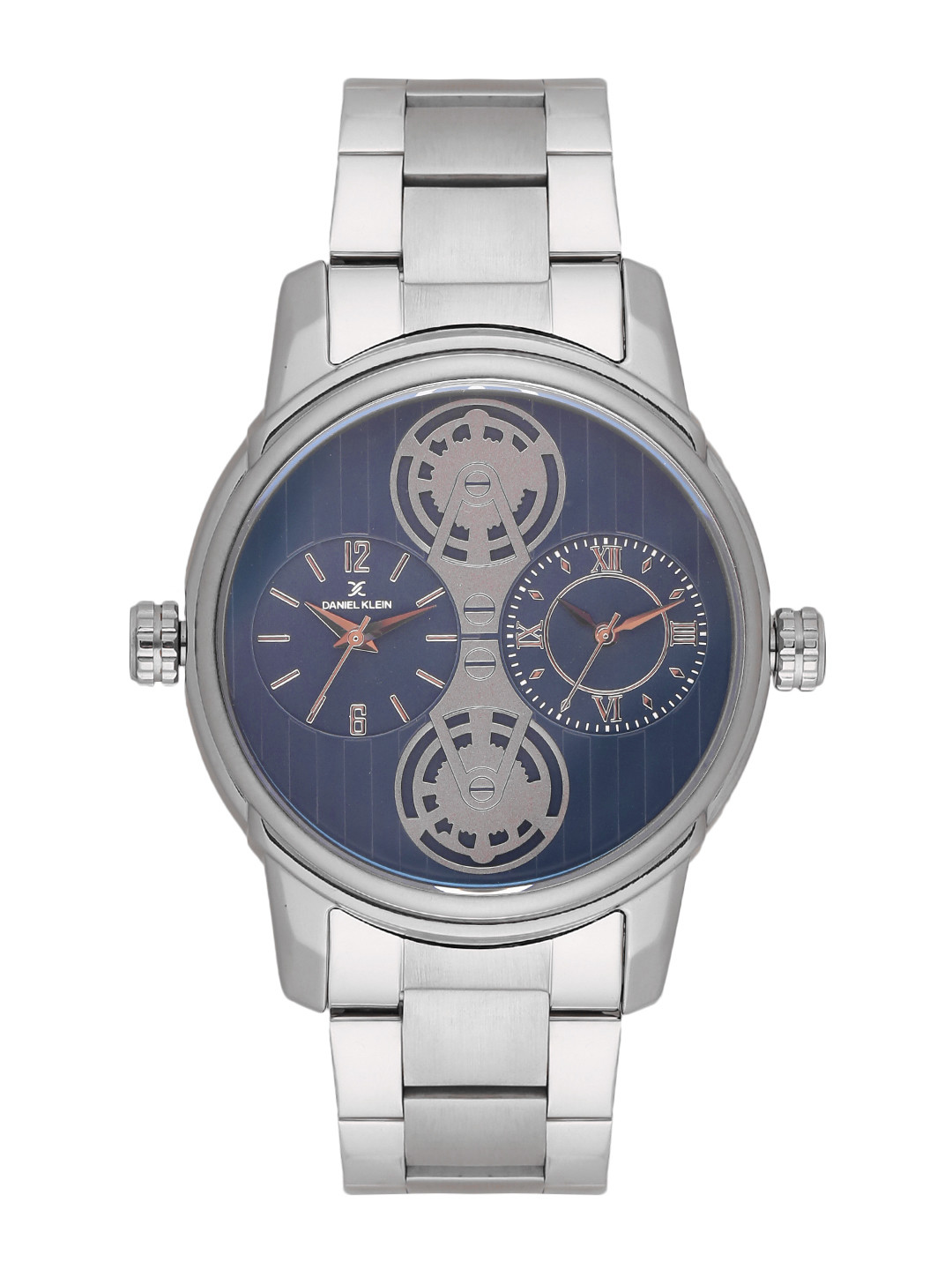 daniel klein navy blue watch
