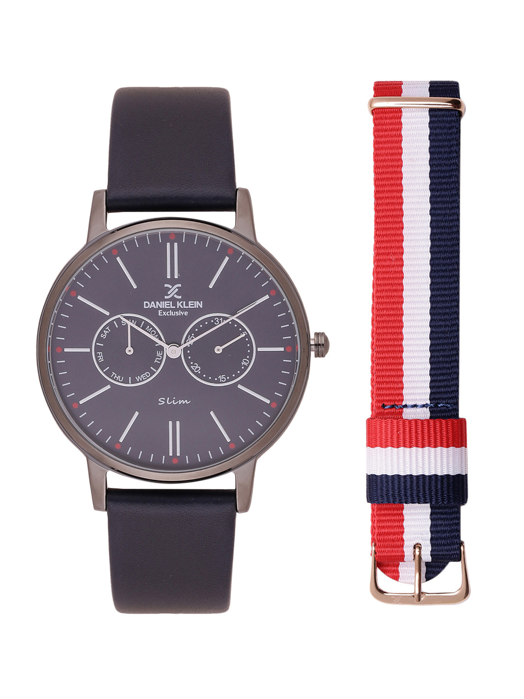 daniel klein navy blue watch