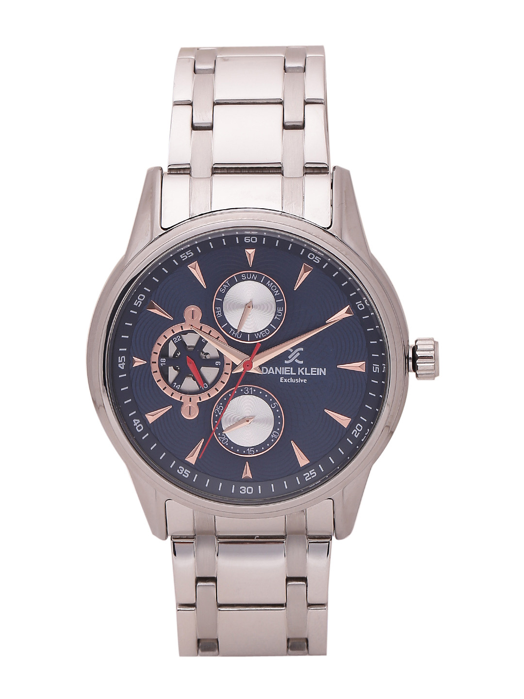 daniel klein navy blue watch