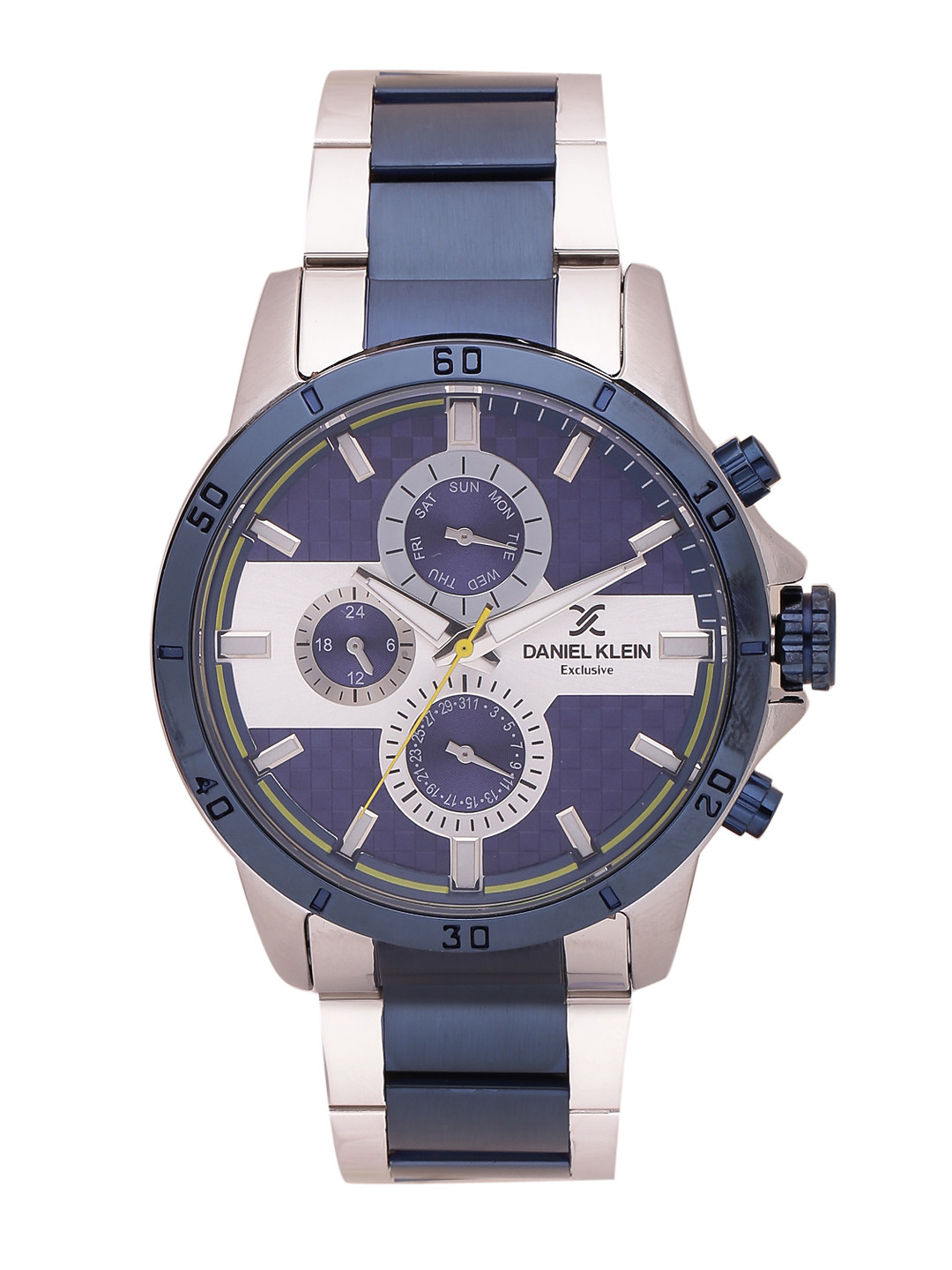 daniel klein navy blue watch
