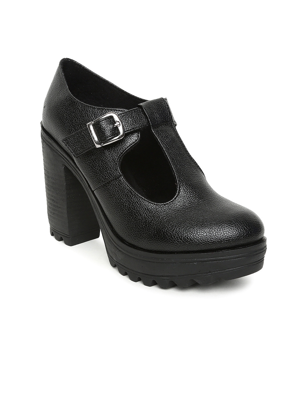 Buy Catwalk Women Black Solid Pumps - Heels for Women 2245619 | Myntra
