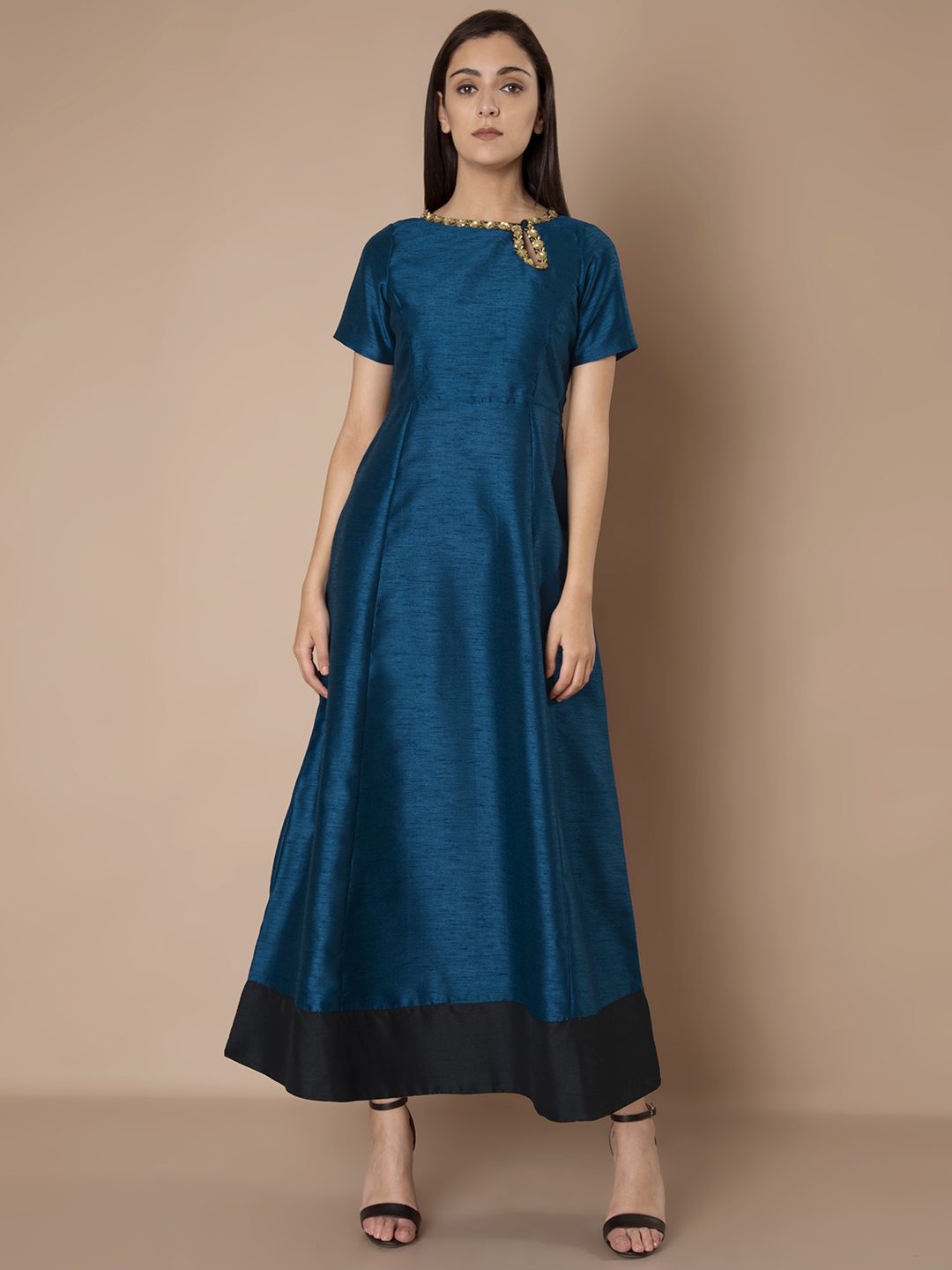 indya blue kurta