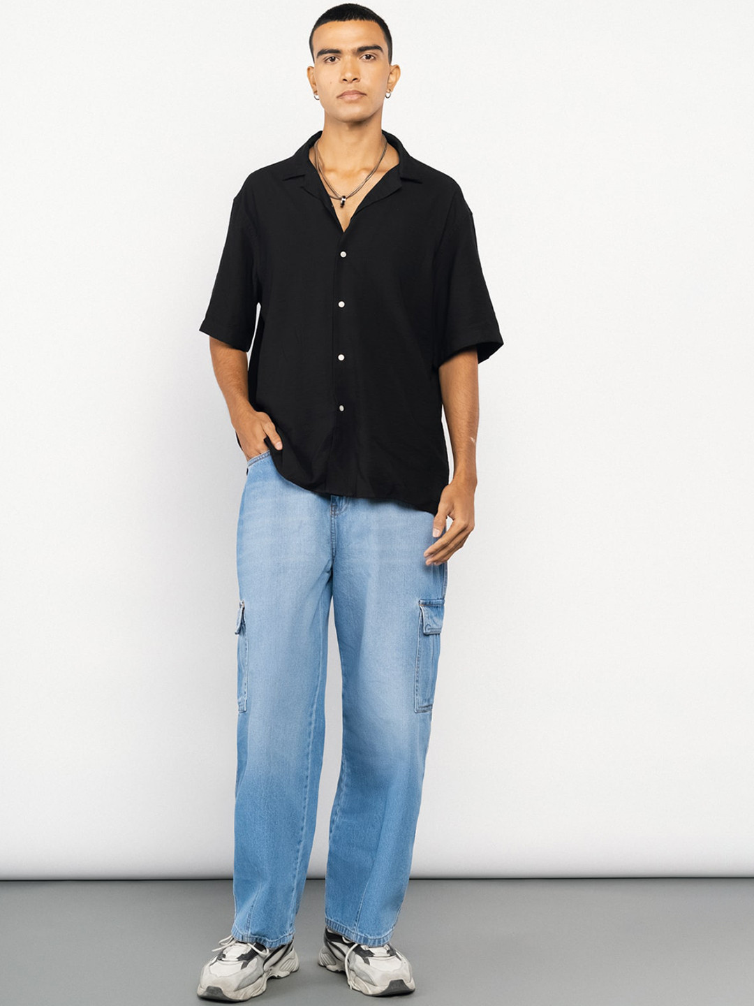 Buy FREAKINS Men Straight Fit Pure Cotton High Rise Jeans Jeans for