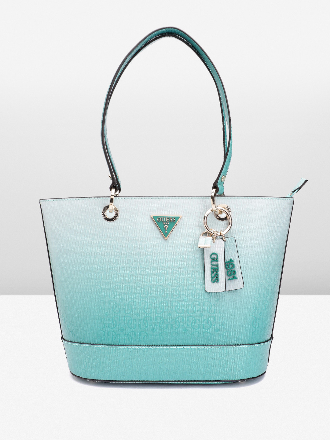 Borsa A Spalla GUESS Leona Logo - Danya Hobo Shoulder Bag In Poliuretano, Leggera E Di Moda