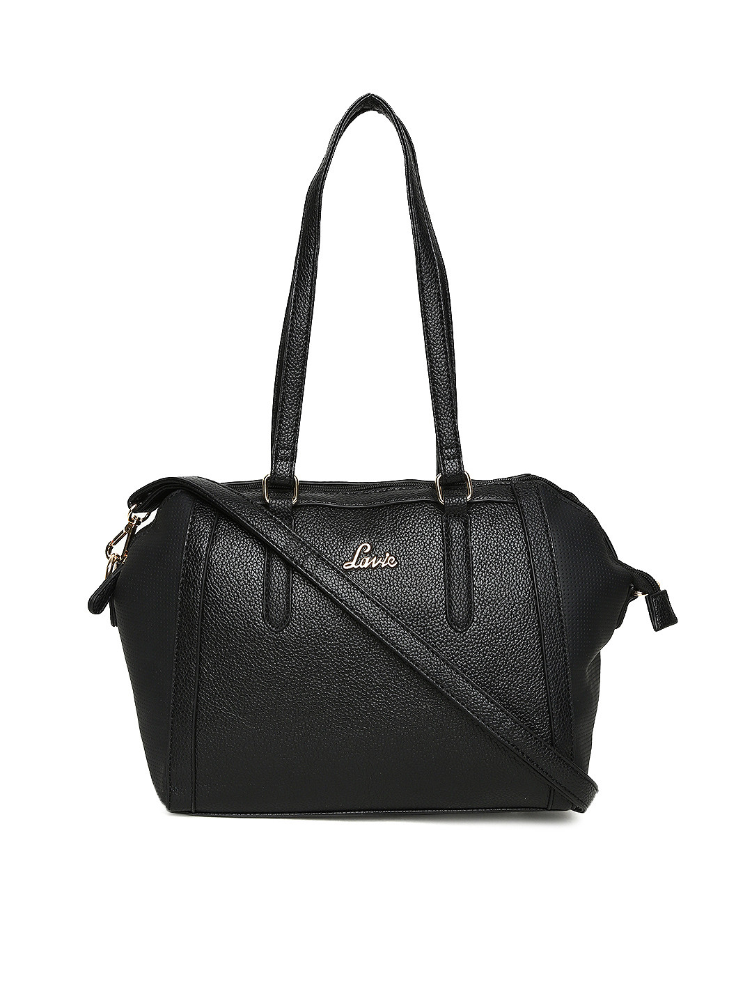 Buy Lavie Black Solid Shoulder Bag Handbags for Women 2247056 Myntra