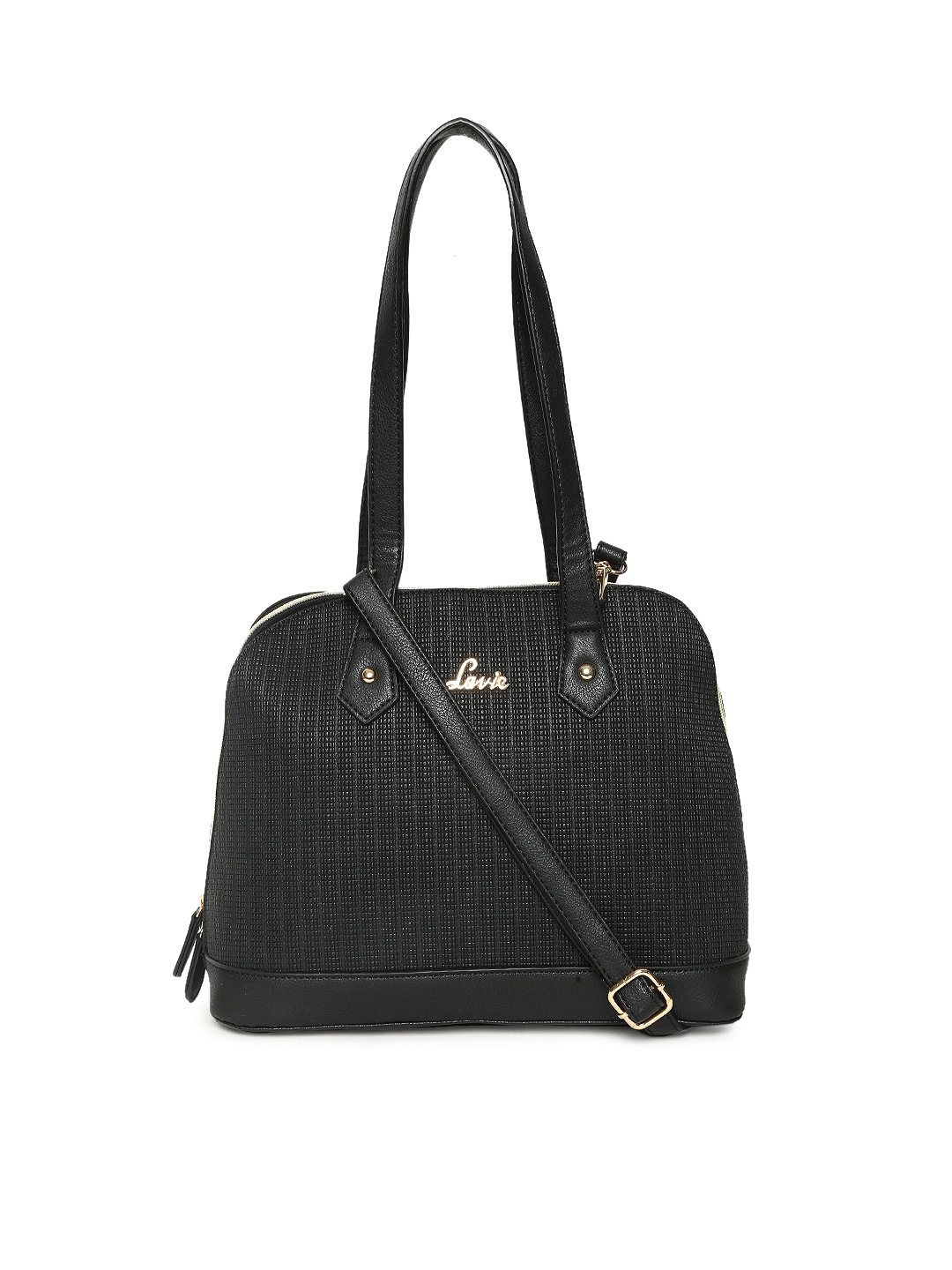 small brown leather handbag