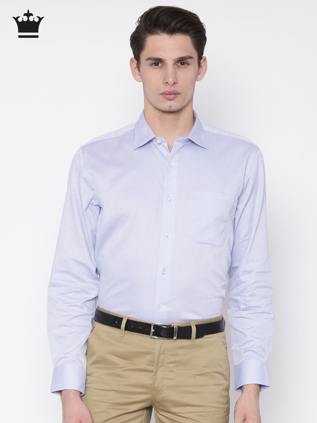 Buy Louis Philippe Men Purple Shirt - Shirts for Men 2247928 | Myntra