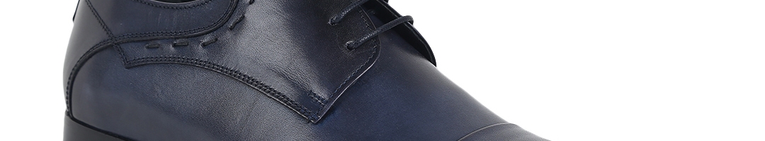 Buy Joe Shu Men Blue Formal Derbys - Formal Shoes for Men 2248161 | Myntra