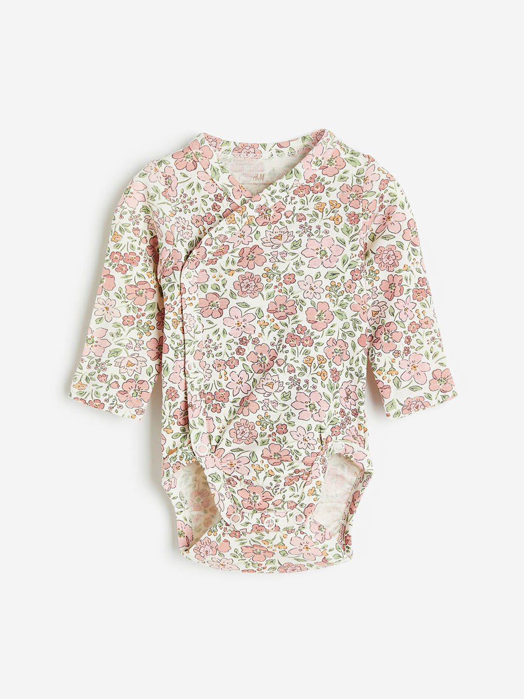 Buy H&M Infant Boys Pure Cotton Wrapover Bodysuit Bodysuit for Boys