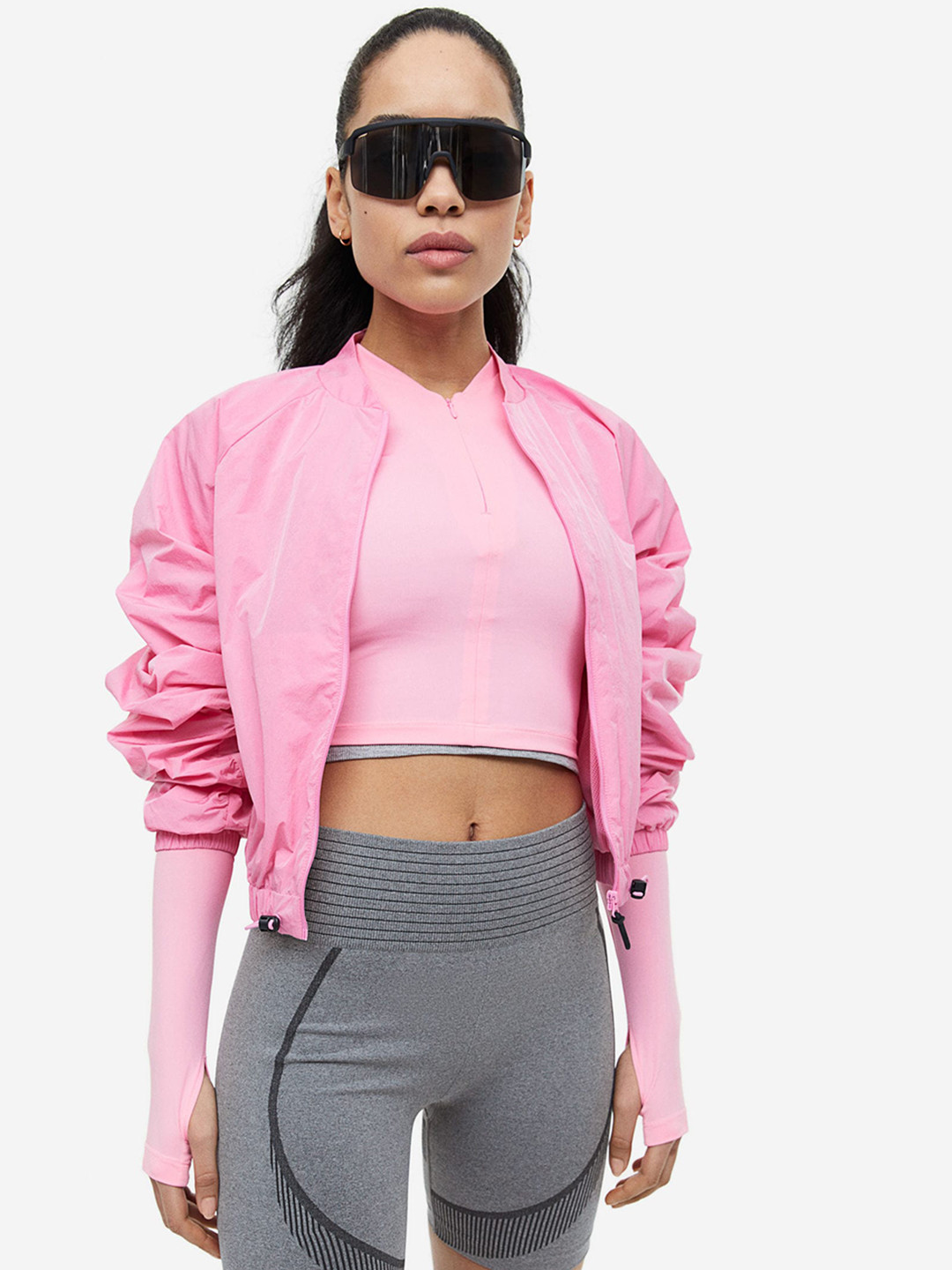 Buy H&M Woman DryMove Seamless Sports Cycling Shorts Shorts for Women