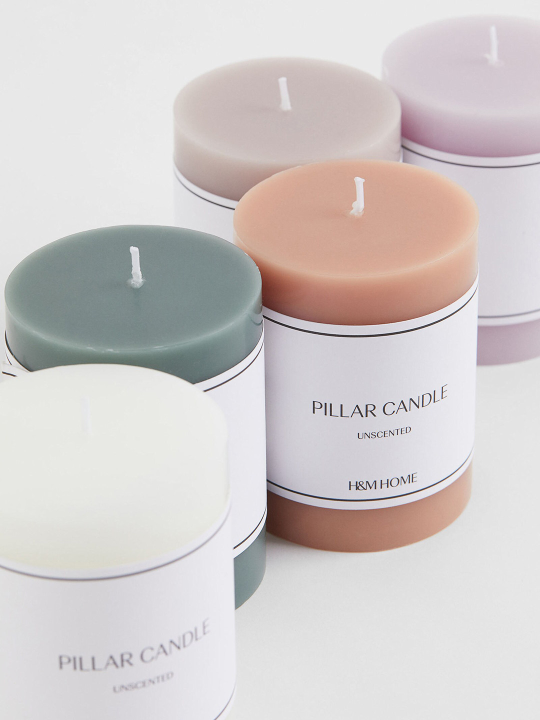 Buy H&M Grey Pillar Candle Candles for Unisex 22494572 Myntra