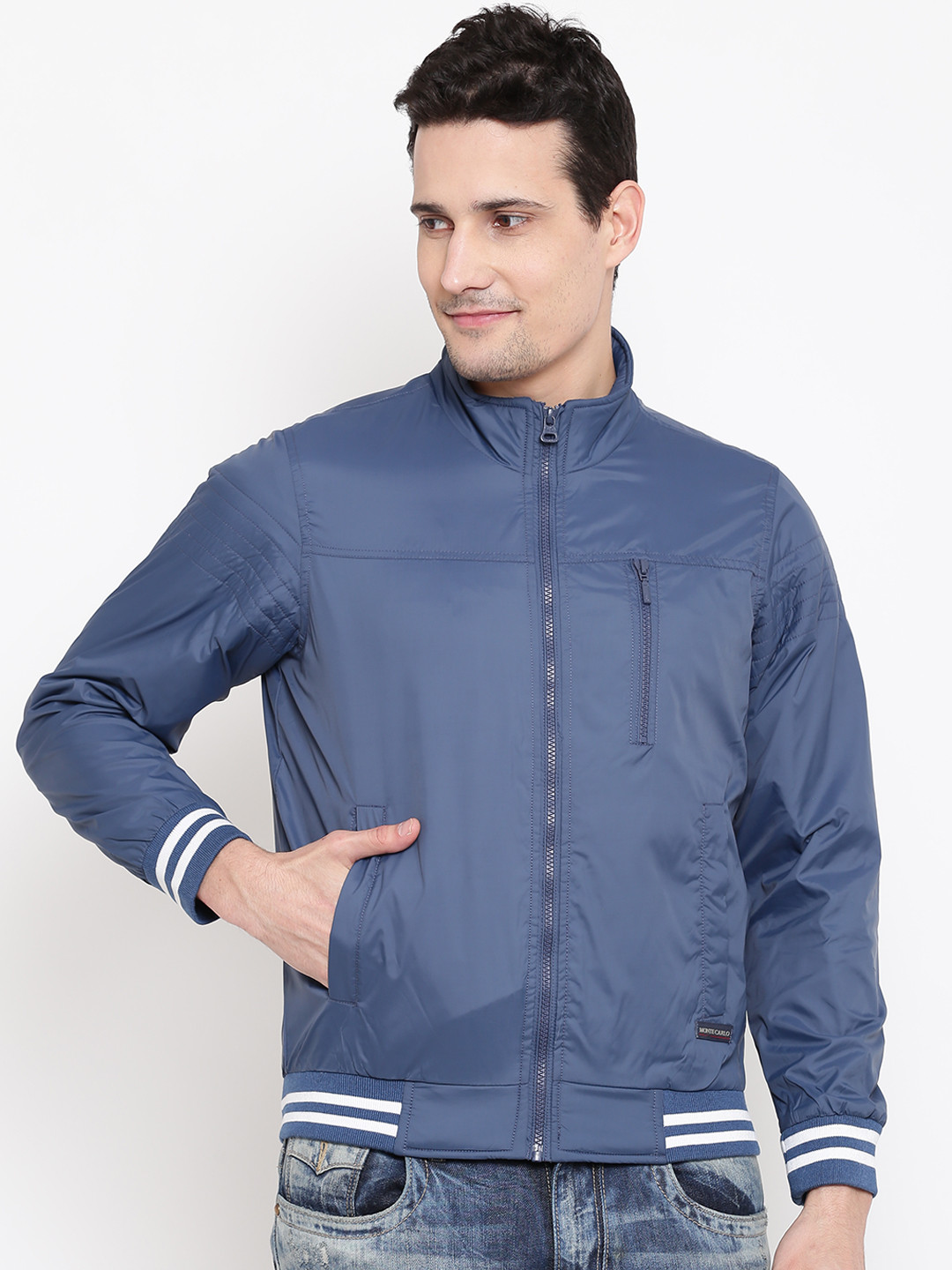 Monte carlo jacket leather clearance
