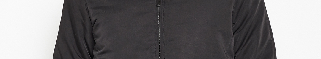 Buy Monte Carlo Men Black Solid Tailored Jacket - Jackets for Men ...