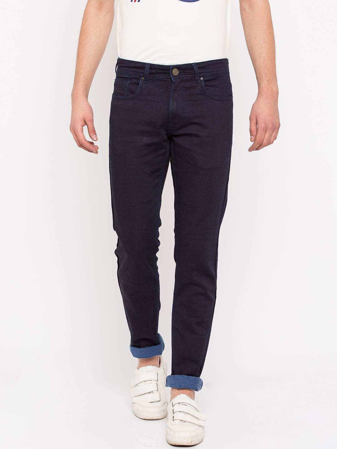 peter england black jeans