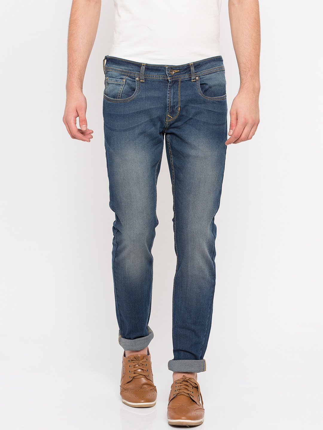 peter england black jeans