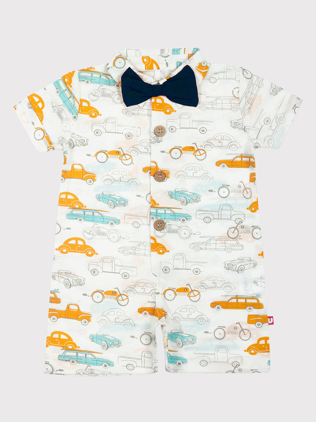 Boys Rhino Romper main image 1