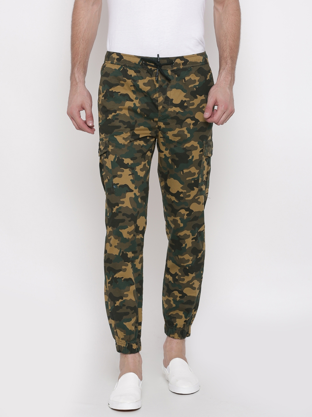garage camo joggers