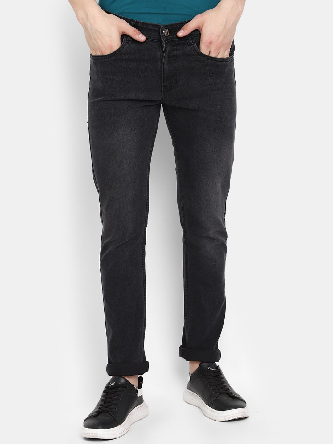 Buy V Mart Men Classic Slim Fit Light Fade Jeans Jeans for Men