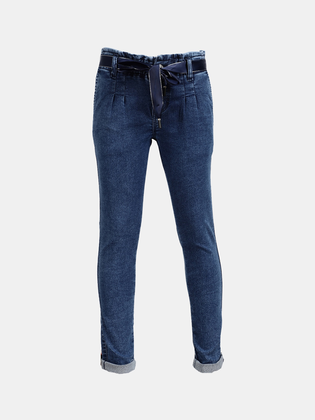 Girls Clean Look Mid-Rise Jeans