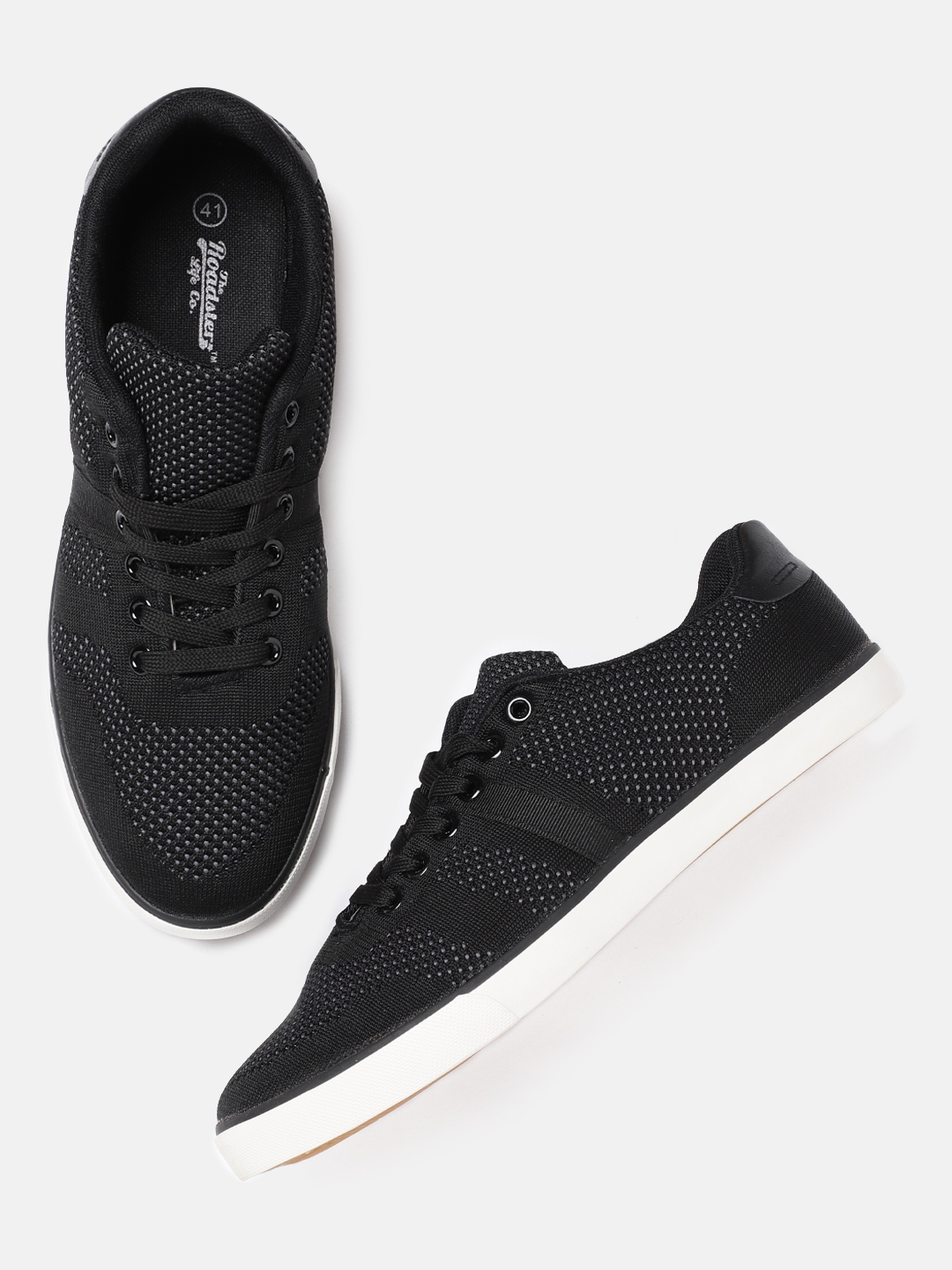 roadster shoes black sneakers