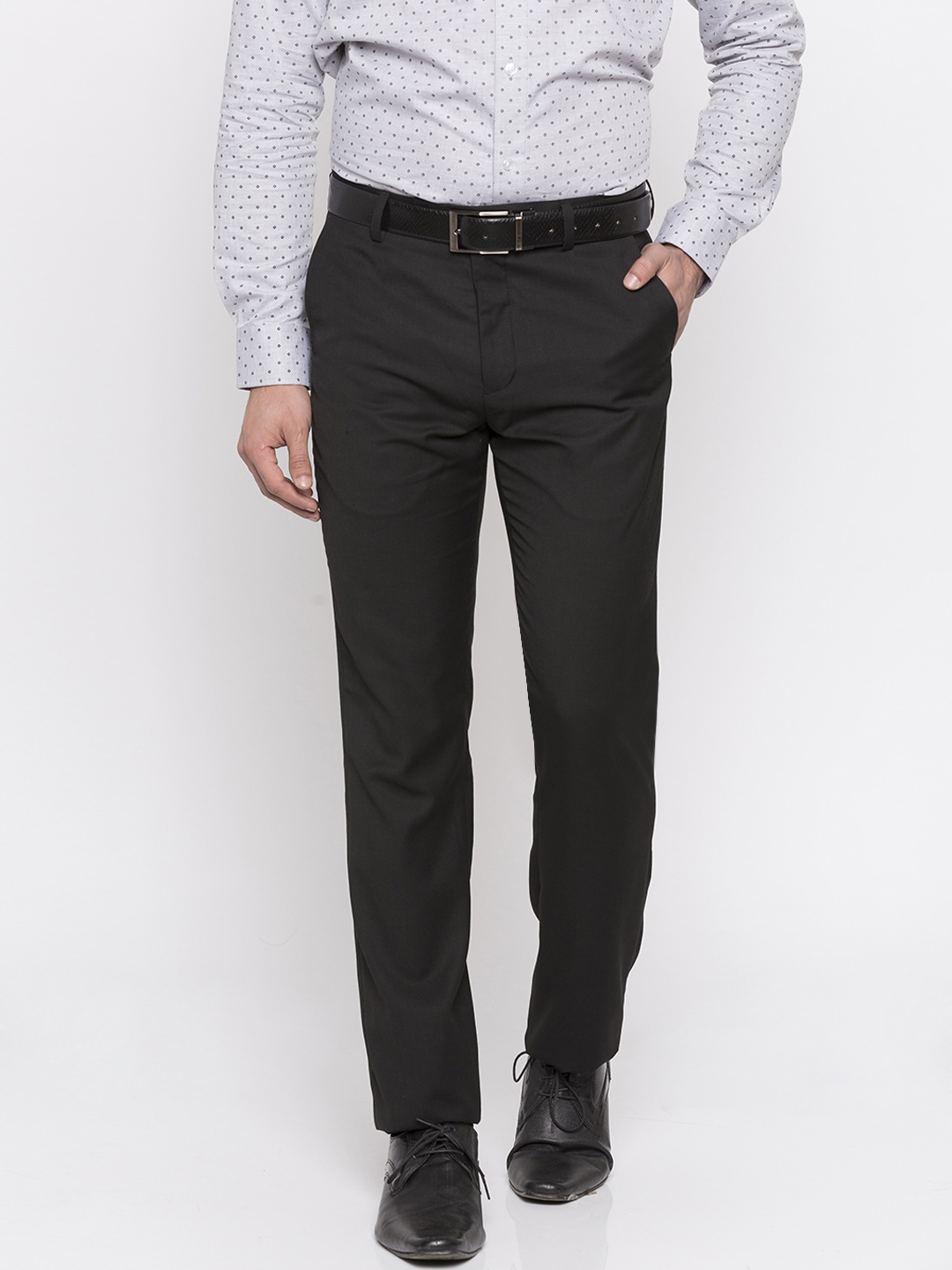 black formal trousers