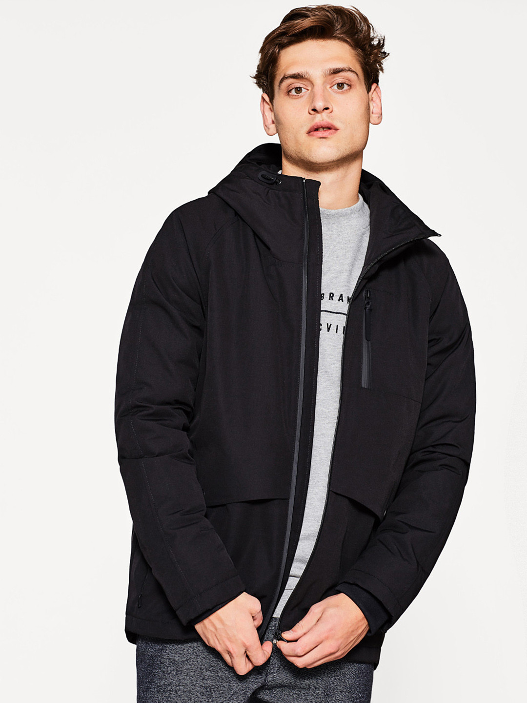 Buy ESPRIT Men Black Solid Tailored Jacket Jackets for Men 2252139