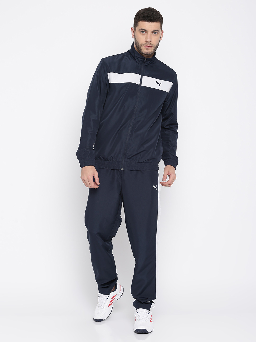 Buy Puma Men Navy India Woven Tracksuit Tracksuits for Men 2252260