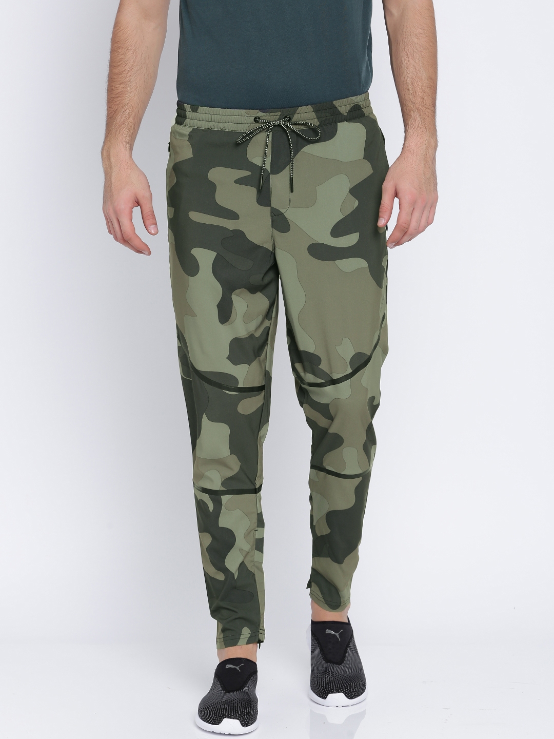 puma olive green tracksuit