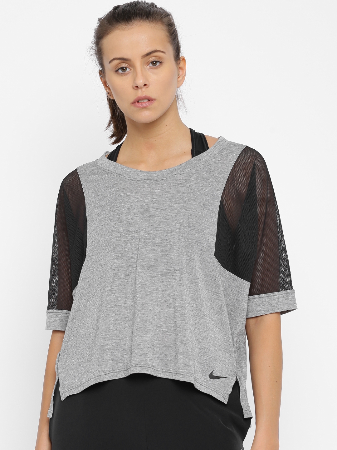 grey nike top
