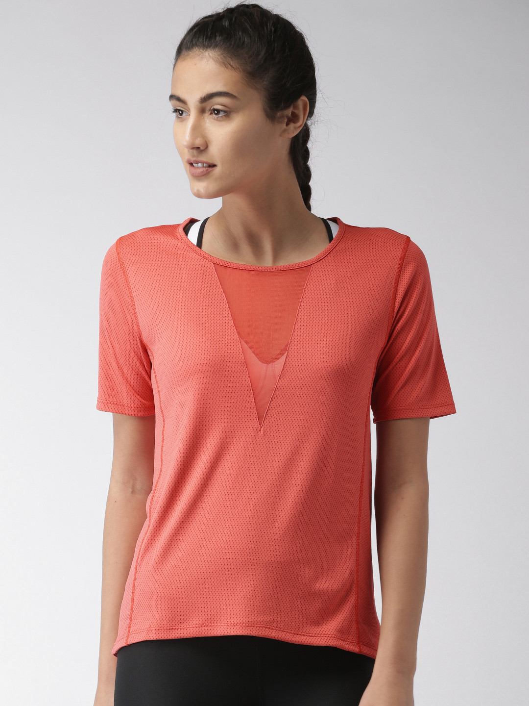 Buy Nike Women Orange Self Design Top Tops for Women 2253404 Myntra