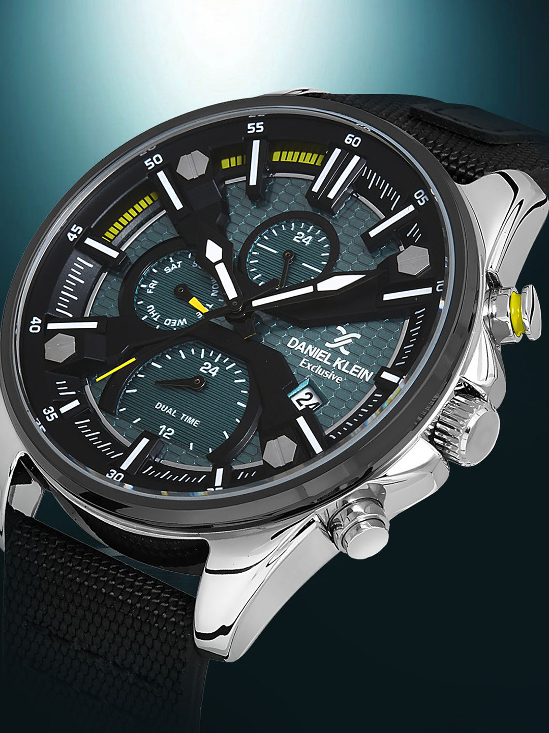 Daniel Klein Gents Champagne Dial Multifunction Watch